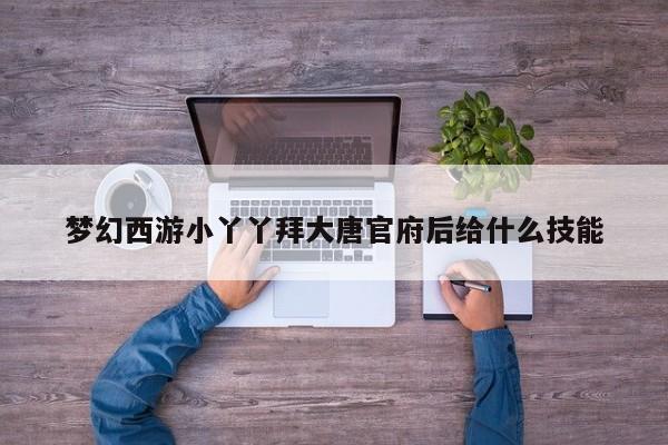 梦幻西游小丫丫拜大唐官府后给什么技能