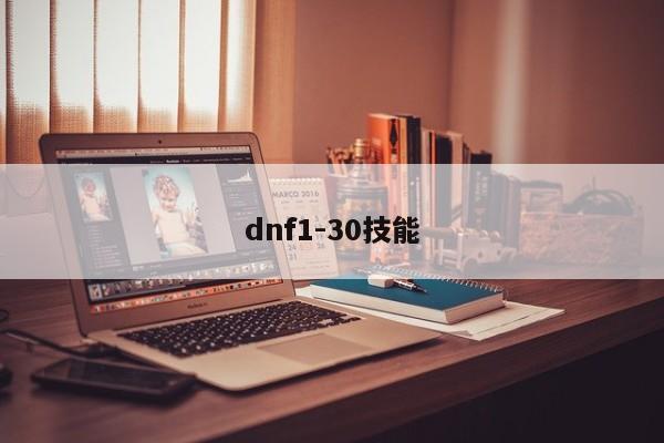 dnf1-30技能