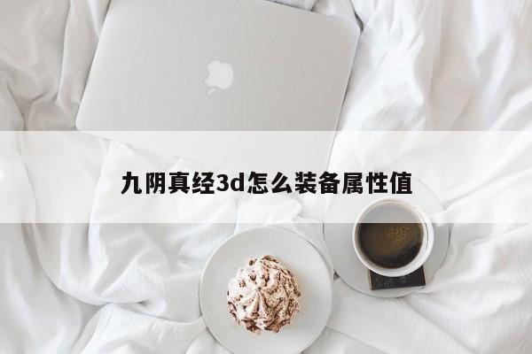 九阴真经3d怎么装备属性值