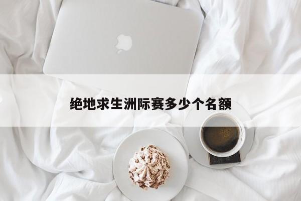 绝地求生洲际赛多少个名额